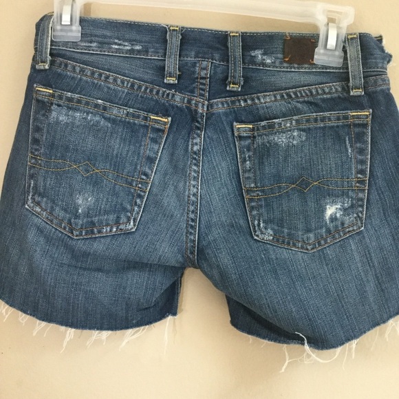 American Eagle Outfitters Blue Jean Shorts Classic Style - Picture 3 of 4